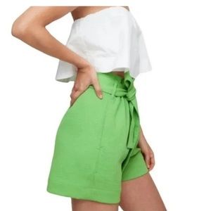 Aritzia Wilfred Gelas Paperbag High-waiste Shorts
